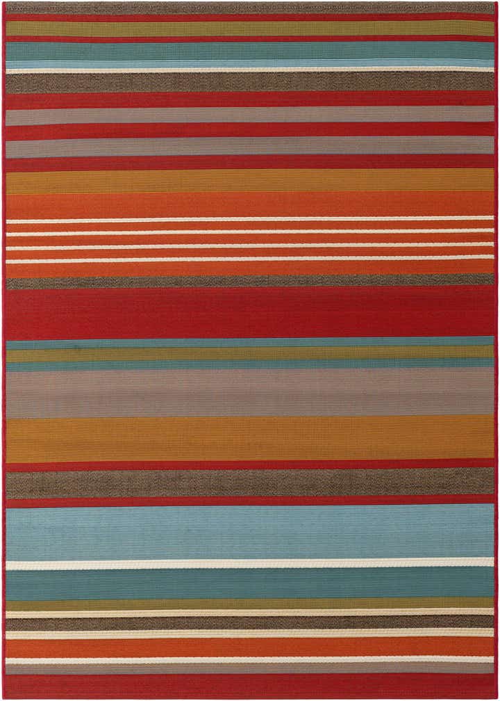 4' x 6' Easy-Clean Modern Indoor / Outdoor Rug