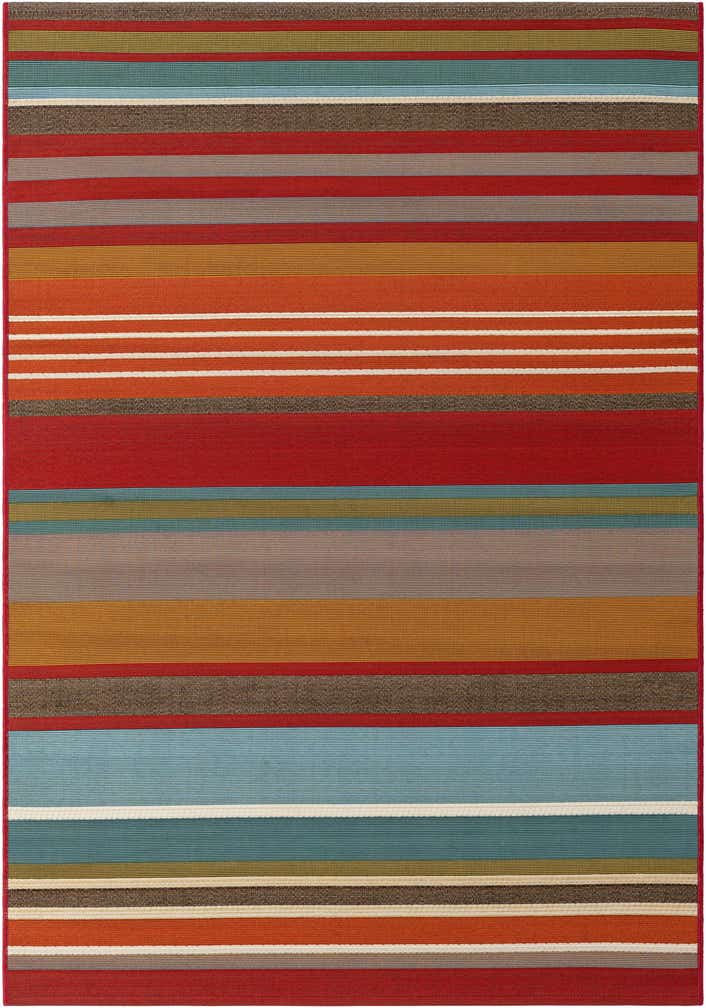 4' x 6' Easy-Clean Modern Indoor / Outdoor Rug