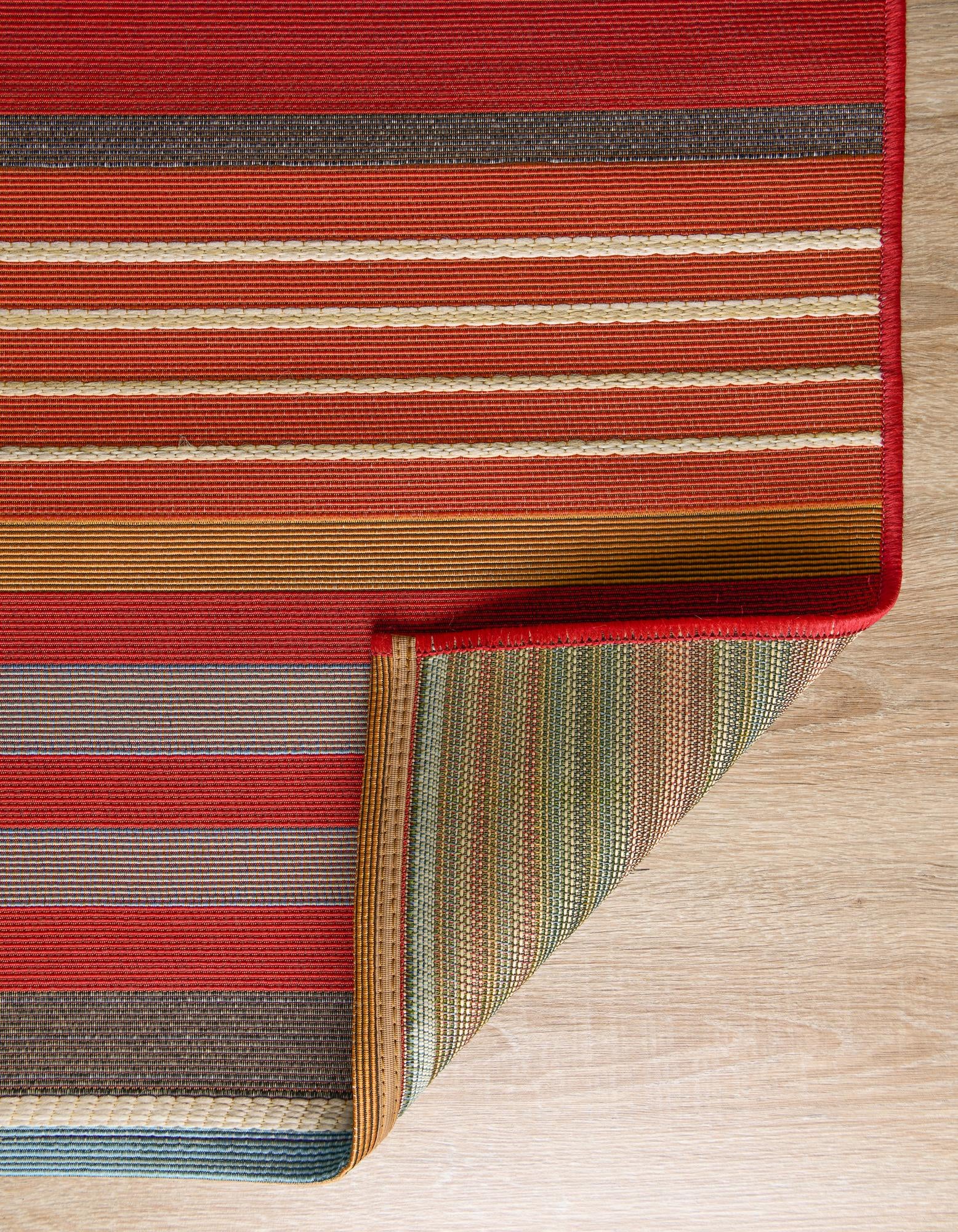 5' 3 x 8' Easy-Clean Modern Indoor / Outdoor Rug
