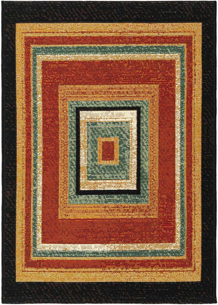 2' x 3' Easy-Clean Modern Indoor / Outdoor Rug