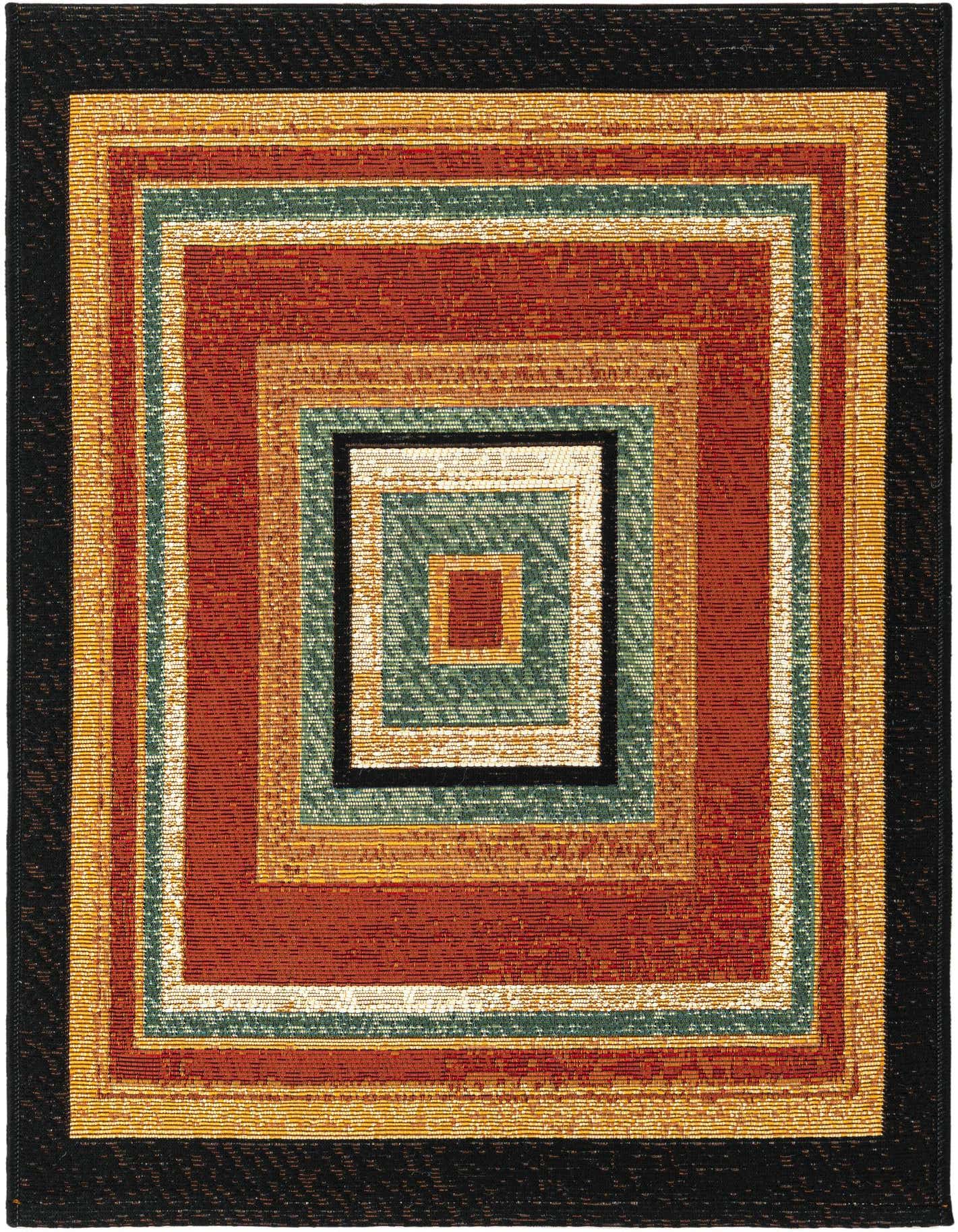 2' x 3' Easy-Clean Modern Indoor / Outdoor Rug