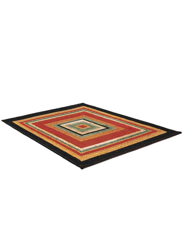 Detail image of 2' x 3' Easy-Clean Modern Indoor / Outdoor Rug