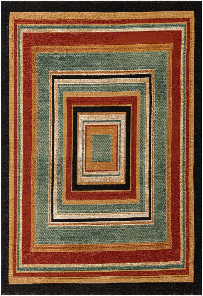 4' x 6' Easy-Clean Modern Indoor / Outdoor Rug