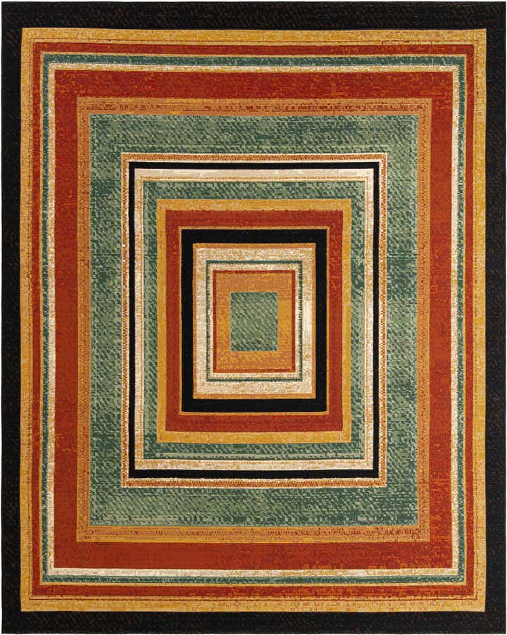 7' 10 x 10' Easy-Clean Modern Indoor / Outdoor Rug