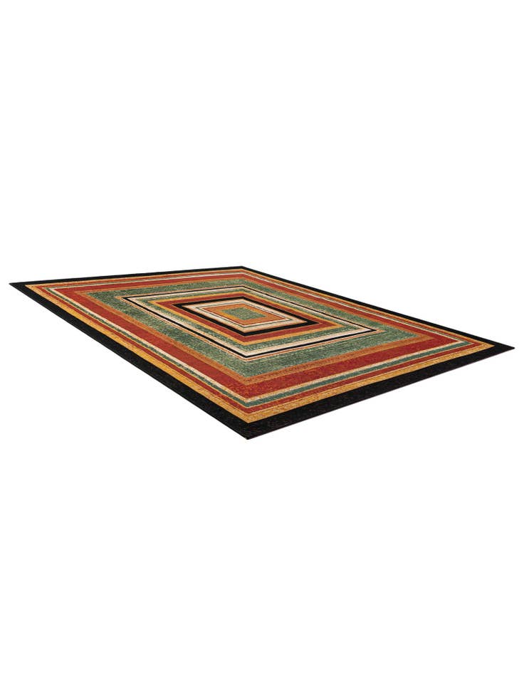 Detail image of 7' 10 x 10'  Washable Modern Indoor / Outdoor Rug