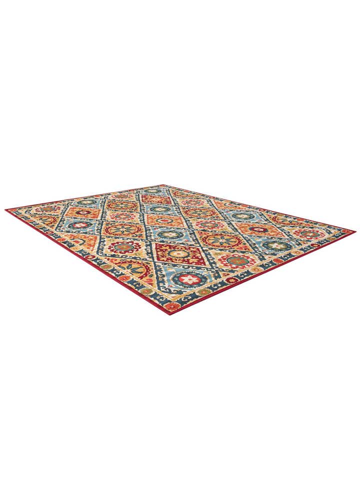 7' 10 x 10' Easy-Clean Modern Indoor / Outdoor Rug