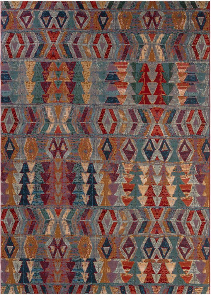 10' x 13' Easy-Clean Modern Indoor / Outdoor Rug