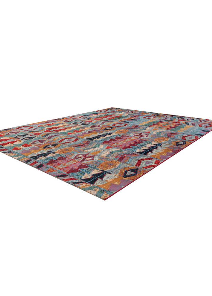 10' x 13' Easy-Clean Modern Indoor / Outdoor Rug