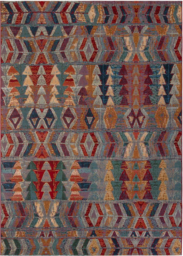 9' x 12' Easy-Clean Modern Indoor / Outdoor Rug