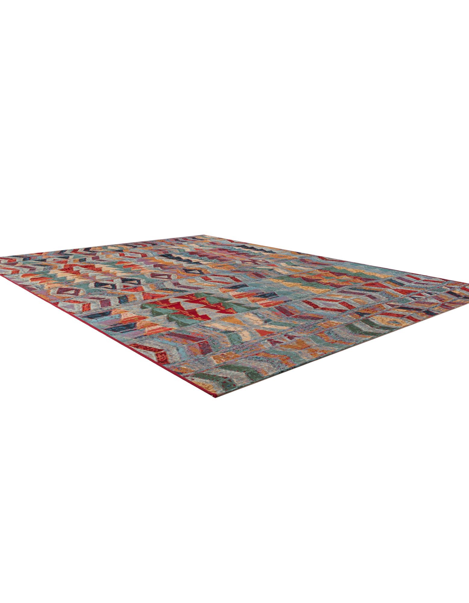 9' x 12' Easy-Clean Modern Indoor / Outdoor Rug