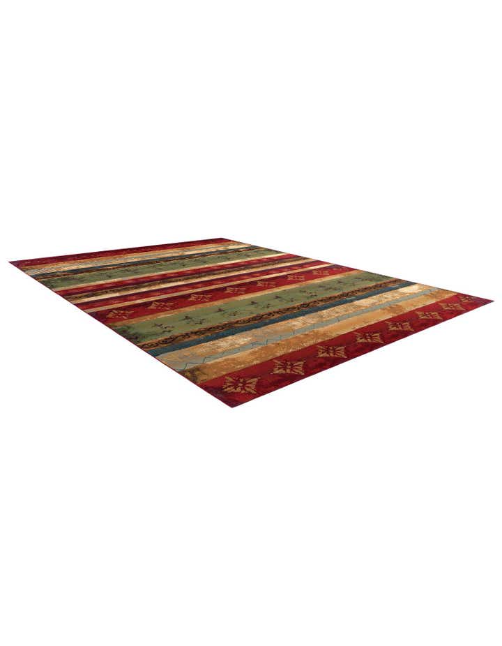 10' x 13' Easy-Clean Modern Indoor / Outdoor Rug