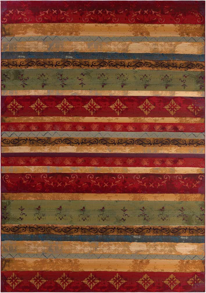 10' x 14' Easy-Clean Modern Indoor / Outdoor Rug