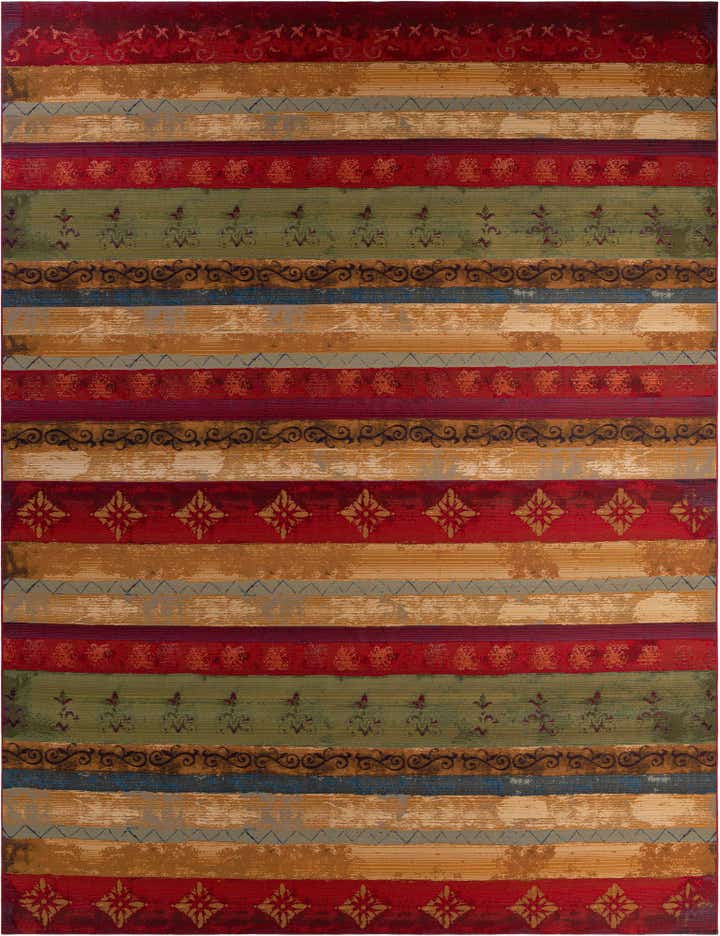 12' x 16' Easy-Clean Modern Indoor / Outdoor Rug