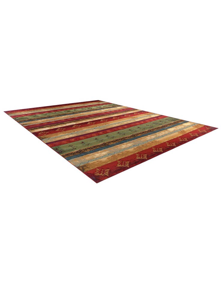 Detail image of 12' x 16' Easy-Clean Modern Indoor / Outdoor Rug