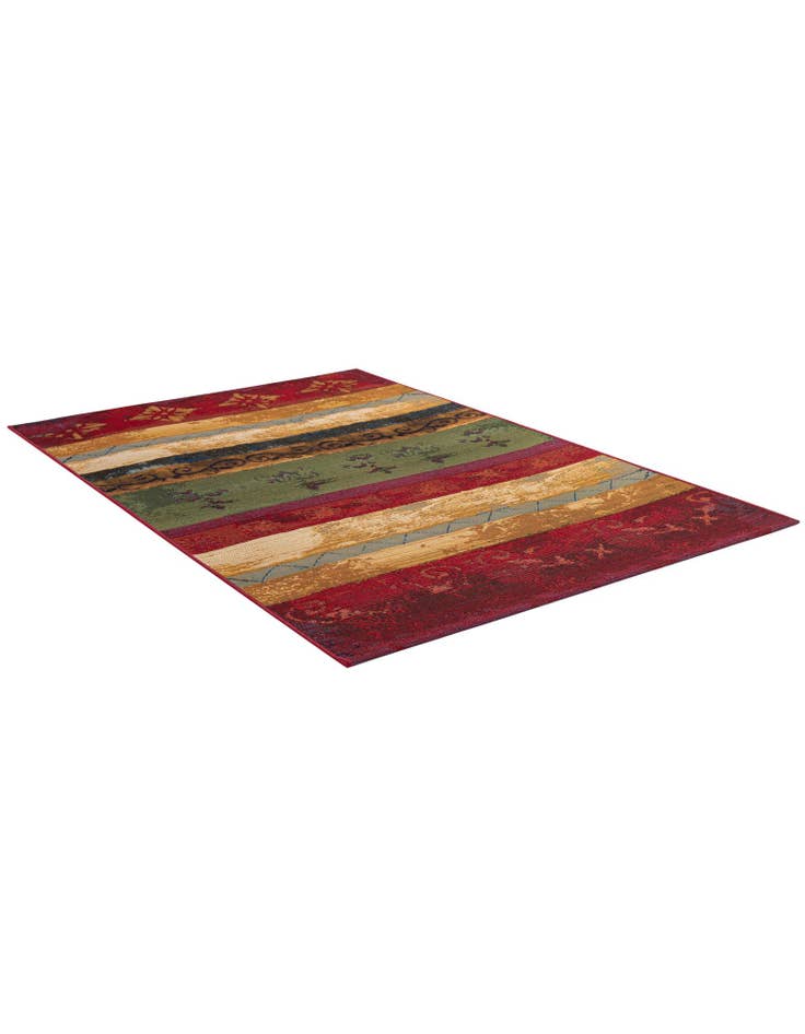 Detail image of 3' 3 x 5' 3 Easy-Clean Modern Indoor / Outdoor Rug