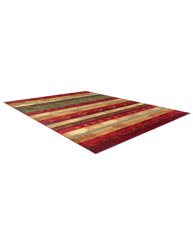 Detail image of 9' x 12'  Washable Modern Indoor / Outdoor Rug