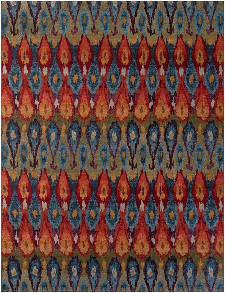 9' x 12' Easy-Clean Modern Indoor / Outdoor Rug