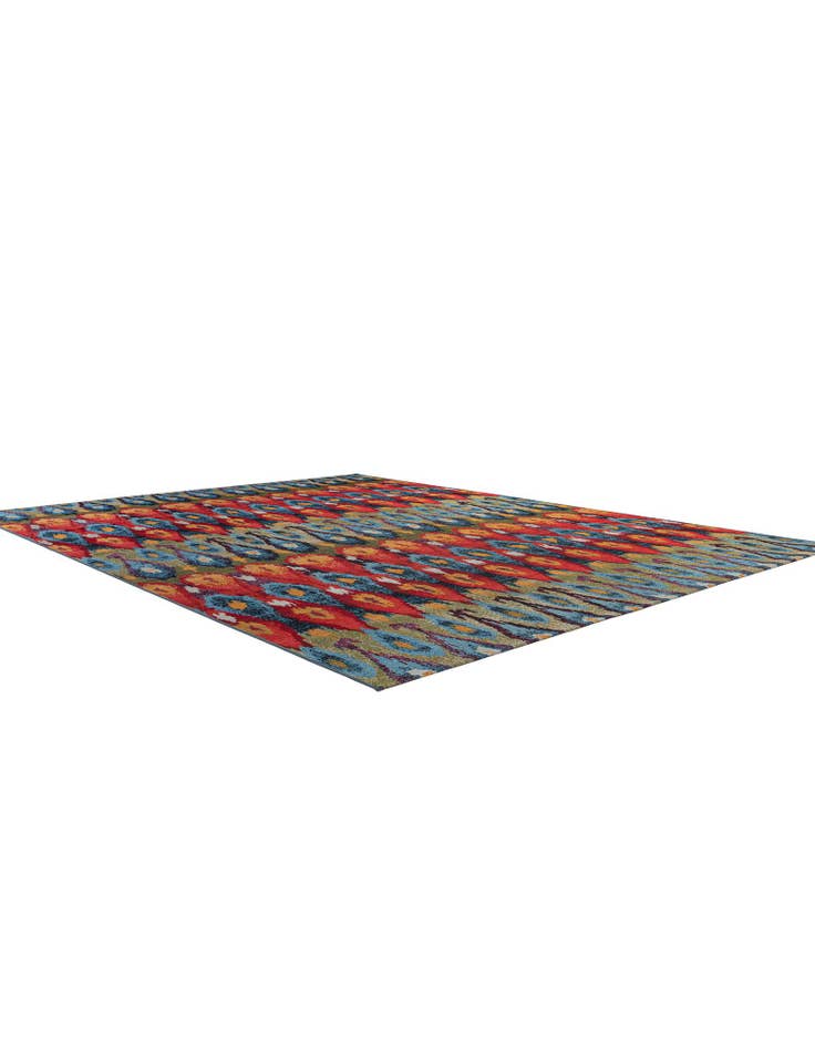 Detail image of 9' x 12' Easy-Clean Modern Indoor / Outdoor Rug