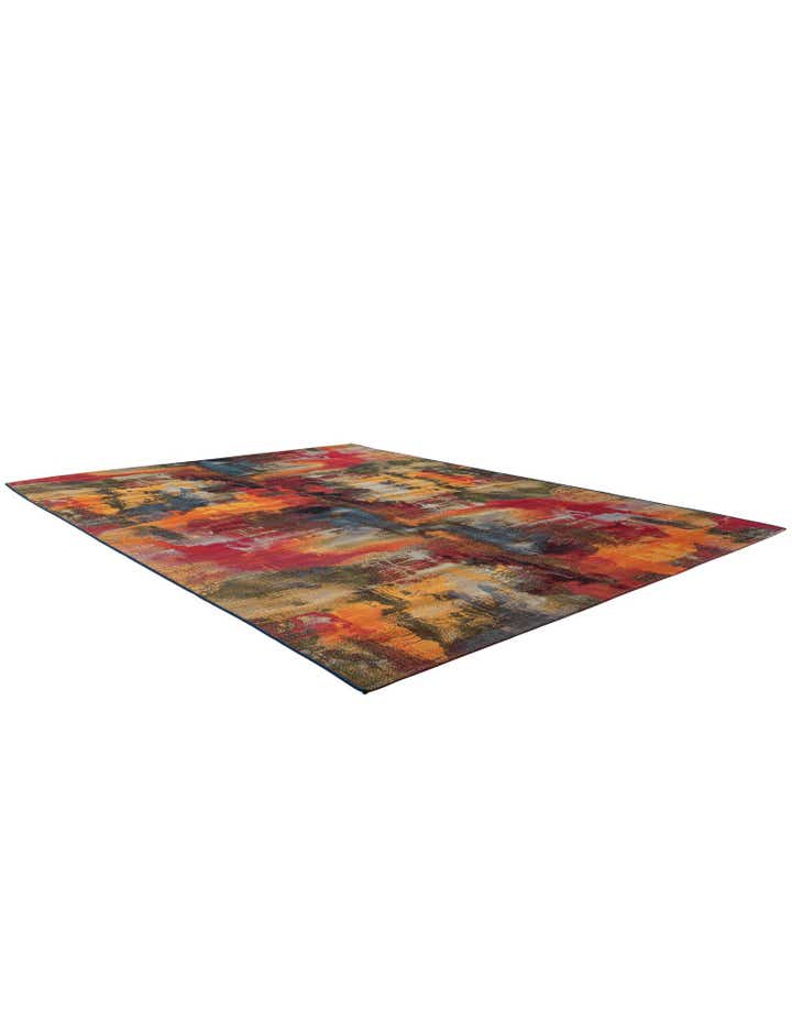 9' x 12' Easy-Clean Modern Indoor / Outdoor Rug
