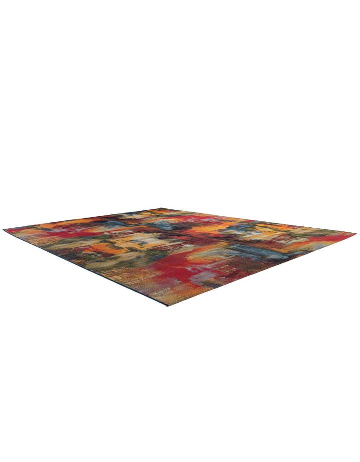 9' x 12' Easy-Clean Modern Indoor / Outdoor Rug