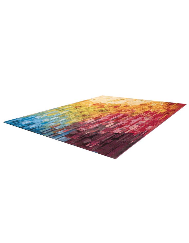 Detail image of 10' x 13'  Washable Modern Indoor / Outdoor Rug