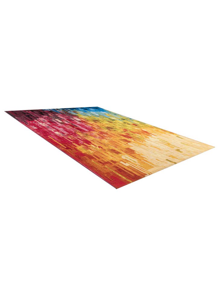 Detail image of 10' x 13'  Washable Modern Indoor / Outdoor Rug