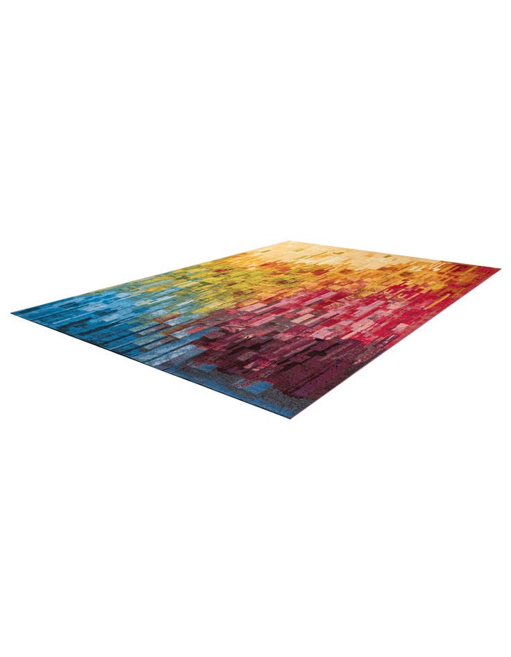 Detail image of 10' x 14'  Washable Modern Indoor / Outdoor Rug