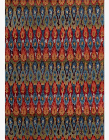 10' x 14' Easy-Clean Modern Indoor / Outdoor Rug
