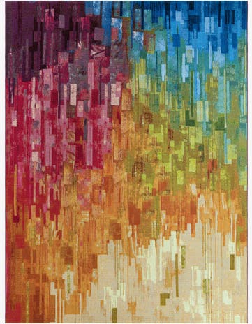 Easy-Clean Modern Indoor / Outdoor Rug