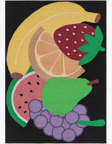 2' 6 x 3' 7 Easy-Clean Modern Indoor / Outdoor Rug