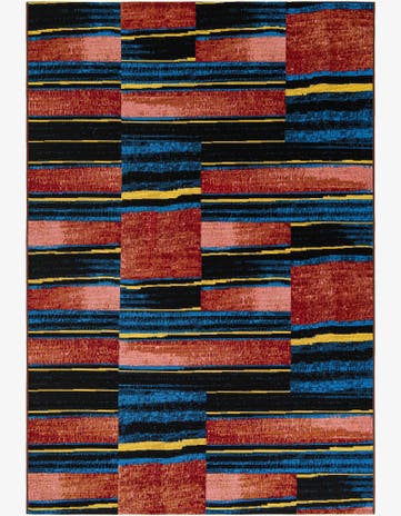 Easy-Clean Modern Indoor / Outdoor Rug