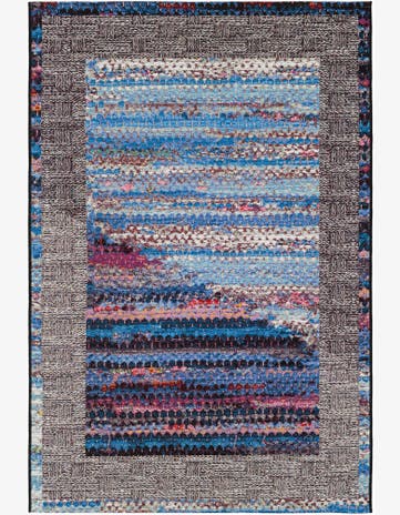 4' x 6' Easy-Clean Modern Indoor / Outdoor Rug