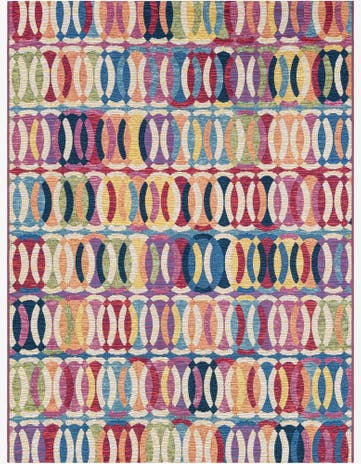 Easy-Clean Modern Indoor / Outdoor Rug