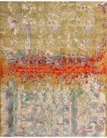 Easy-Clean Modern Indoor / Outdoor Rug