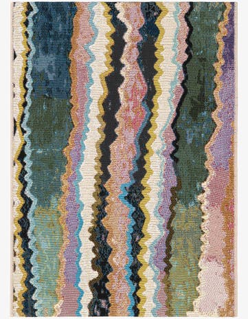 Easy-Clean Modern Indoor / Outdoor Rug