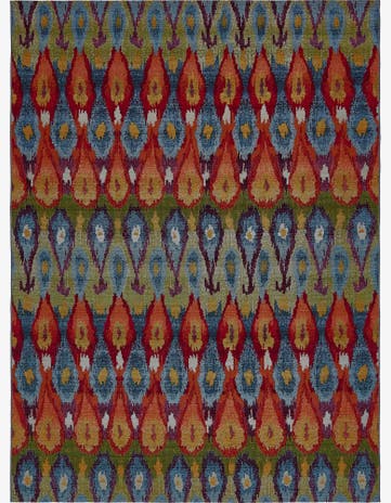 Easy-Clean Modern Indoor / Outdoor Rug