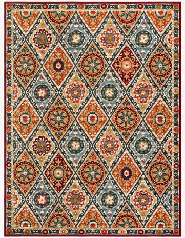 Easy-Clean Modern Indoor / Outdoor Rug