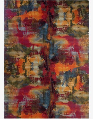 10' x 14' Easy-Clean Modern Indoor / Outdoor Rug