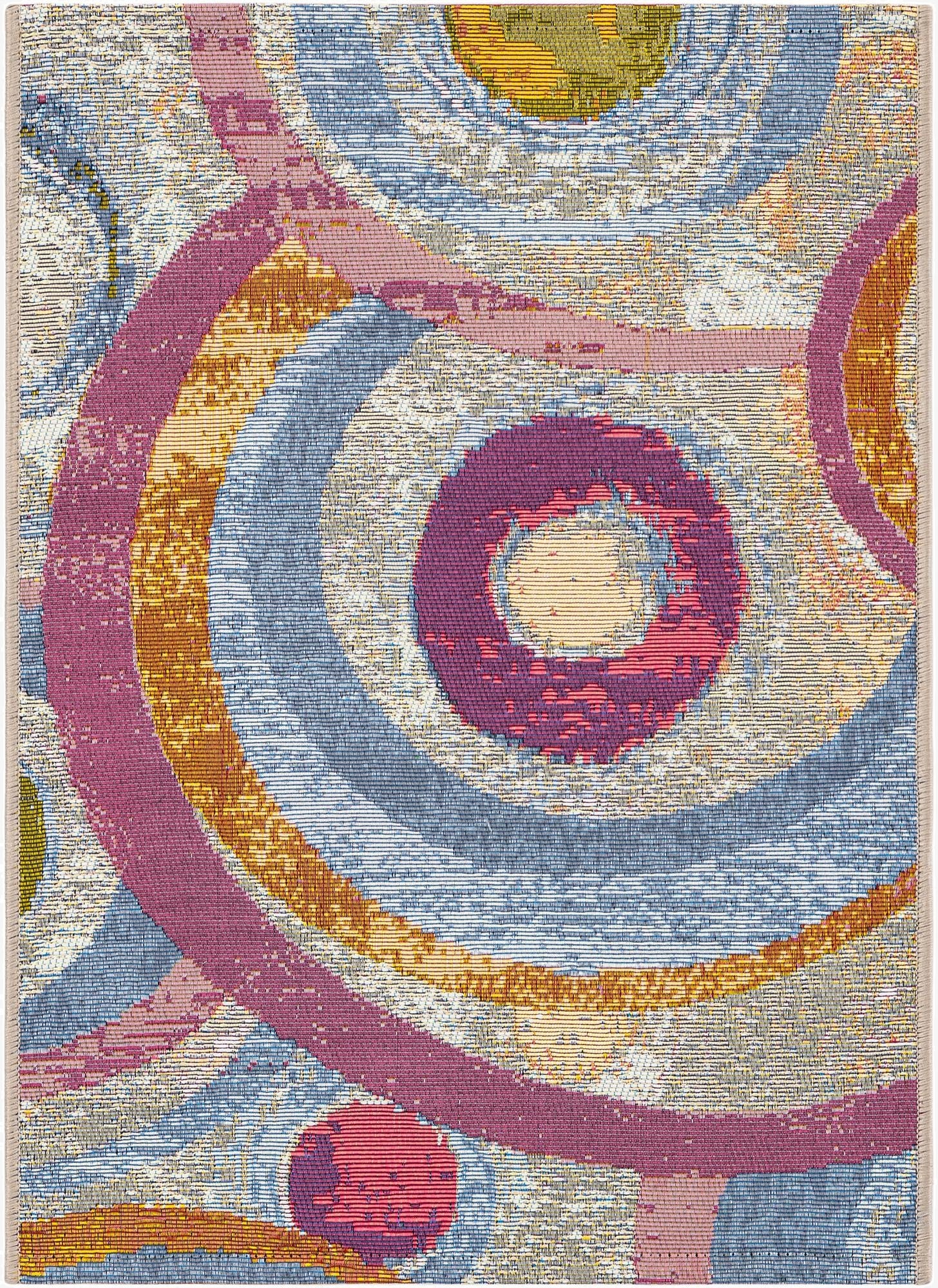 2' x 3'  Washable Modern Indoor / Outdoor Rug