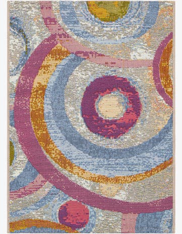 2' x 3' Easy-Clean Modern Indoor / Outdoor Rug
