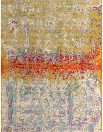 Easy-Clean Modern Indoor / Outdoor Rug