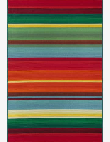 5' 3 x 8' Easy-Clean Modern Indoor / Outdoor Rug