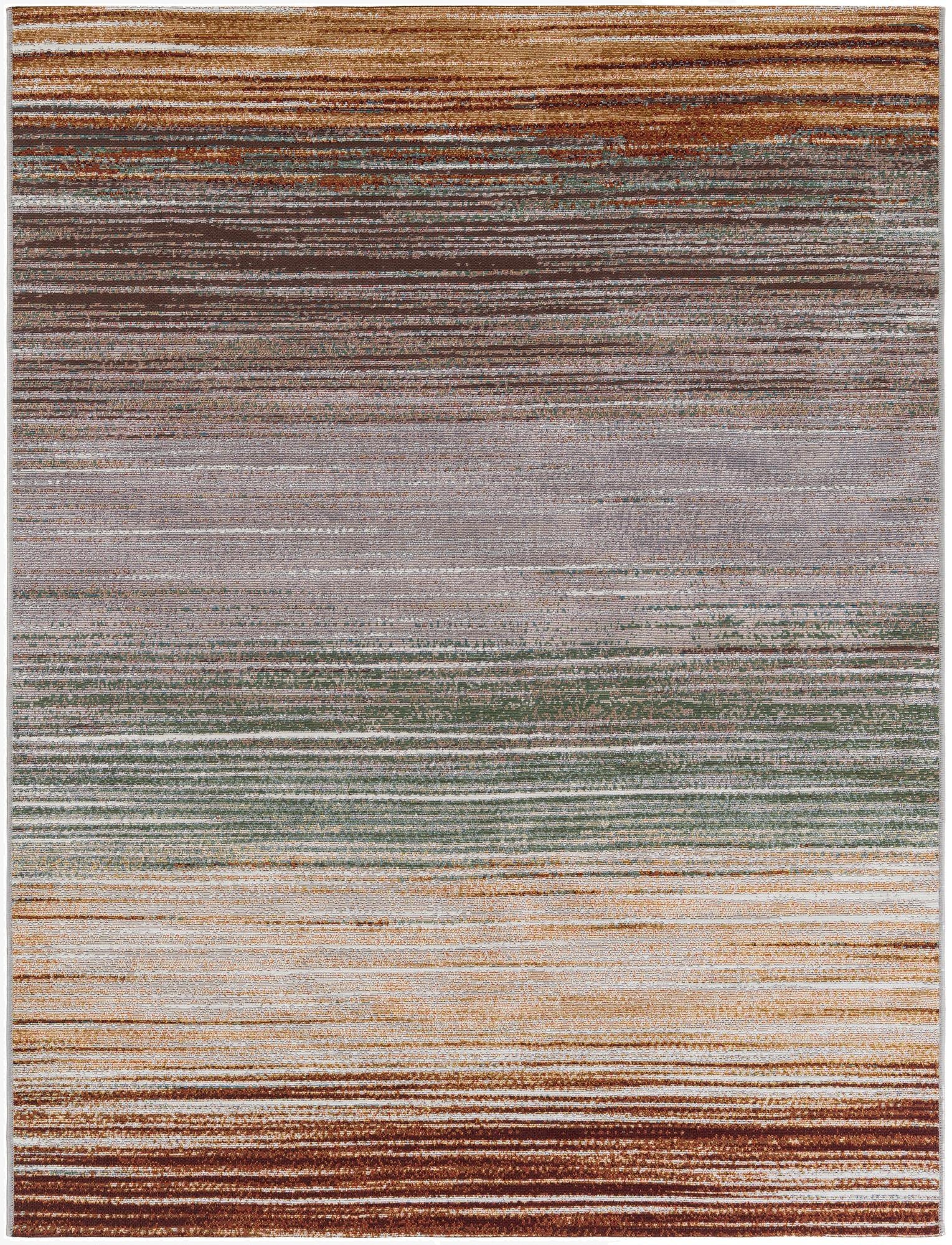 5' x 7'  Washable Modern Indoor / Outdoor Rug