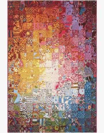 Easy-Clean Modern Indoor / Outdoor Rug