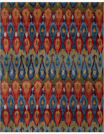 7' 10 x 10' Easy-Clean Modern Indoor / Outdoor Rug