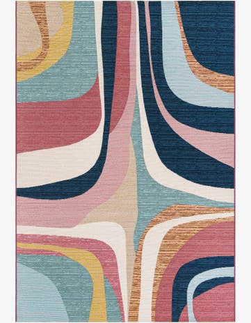 Easy-Clean Modern Indoor / Outdoor Rug