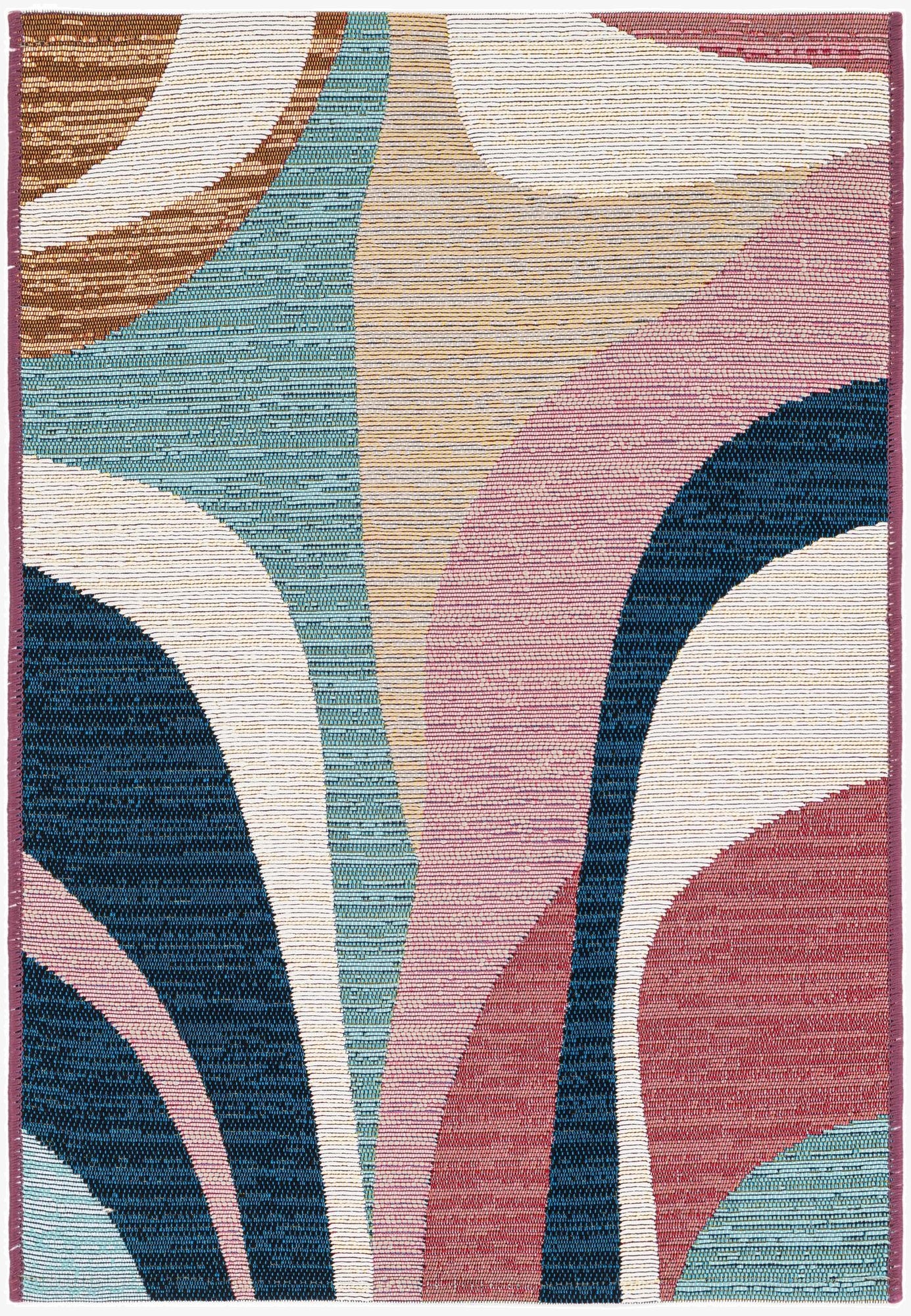2' x 3'  Washable Modern Indoor / Outdoor Rug