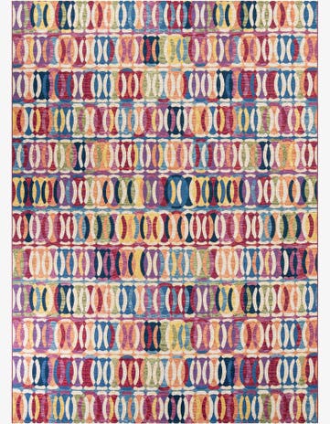 10' x 14' Easy-Clean Modern Indoor / Outdoor Rug