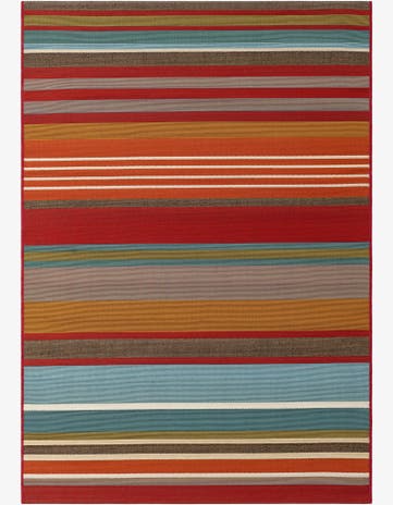 Easy-Clean Modern Indoor / Outdoor Rug