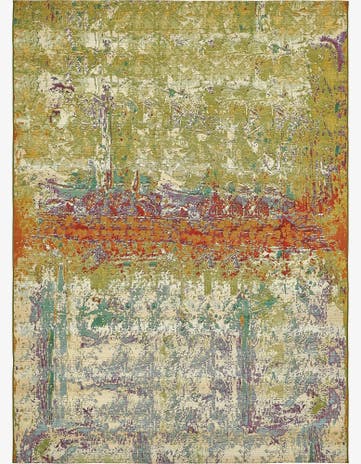 8' x 11' 4 Easy-Clean Modern Indoor / Outdoor Rug